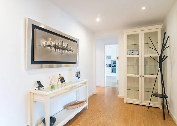 Encantador No Centro De 아파트 *